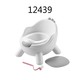 Baby Cele S-532 Potty Training Seat with Lid 12439 Lead