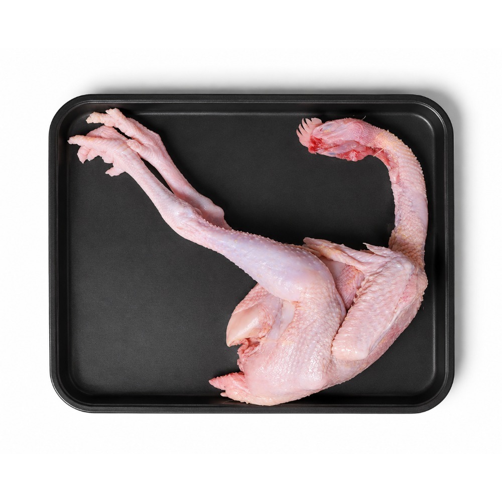 Fresh Free Range Chicken With Head & Feet