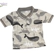 Lavender Baby Polo Cartoon Shirt Design 48 Size-L