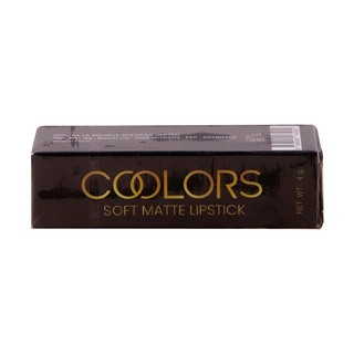 Coolors Soft Matte Lipstick 4G 01