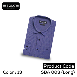 Solo Collection SBA 003 (Long) Slim Fit Shirt Extra Large 05