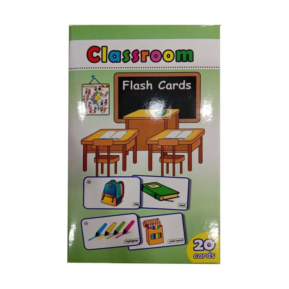 U Learn Classroom Flash Cards Box