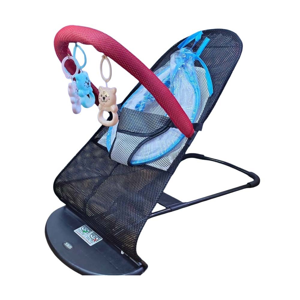 Baby Cele 201 Bouncer Swing Chair with Breathable Mesh Black 12032