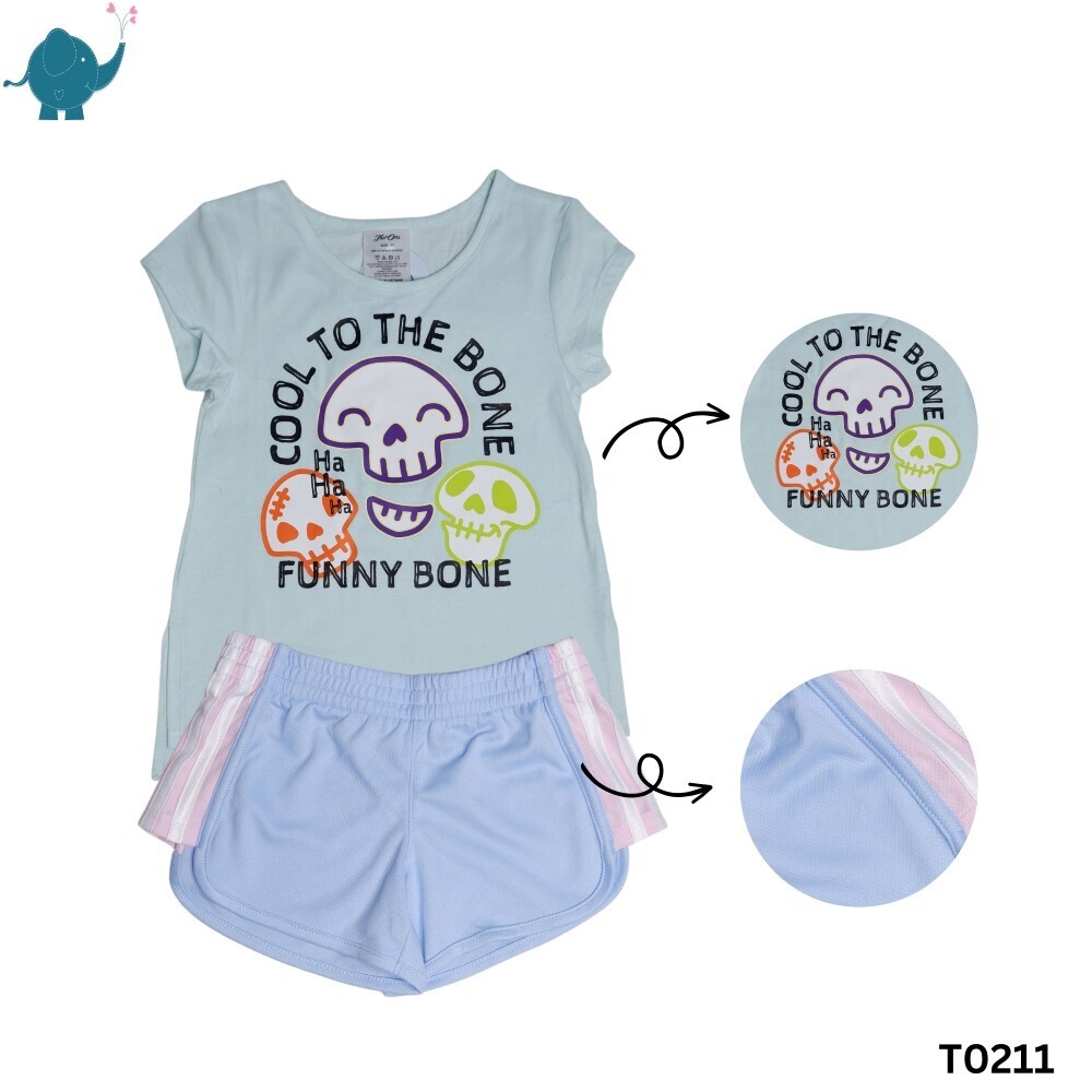 Maxmia Kid Twopieces Set T0211 7T Blue