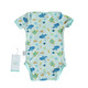 Tiny Cozy Airy Cotton Body Suite (Short Sleeve) TC2026M Ocean