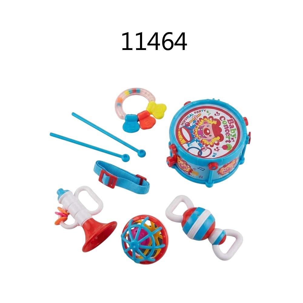 Baby Cele Kids Musical Instrument & Rattle Toy Set with Drum 11464