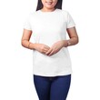 Cottonfield Women Short Sleeve Plain T-shirt C99 (Small)