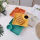 Dumpling Plate with Sauce Dish (Random)