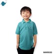 Max & Mia Boy Short-Sleeve Polo Shirt MM9930 Light Green XL