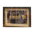 Cardstuff Wall Hanging  Frame-M (Silver & Gold)