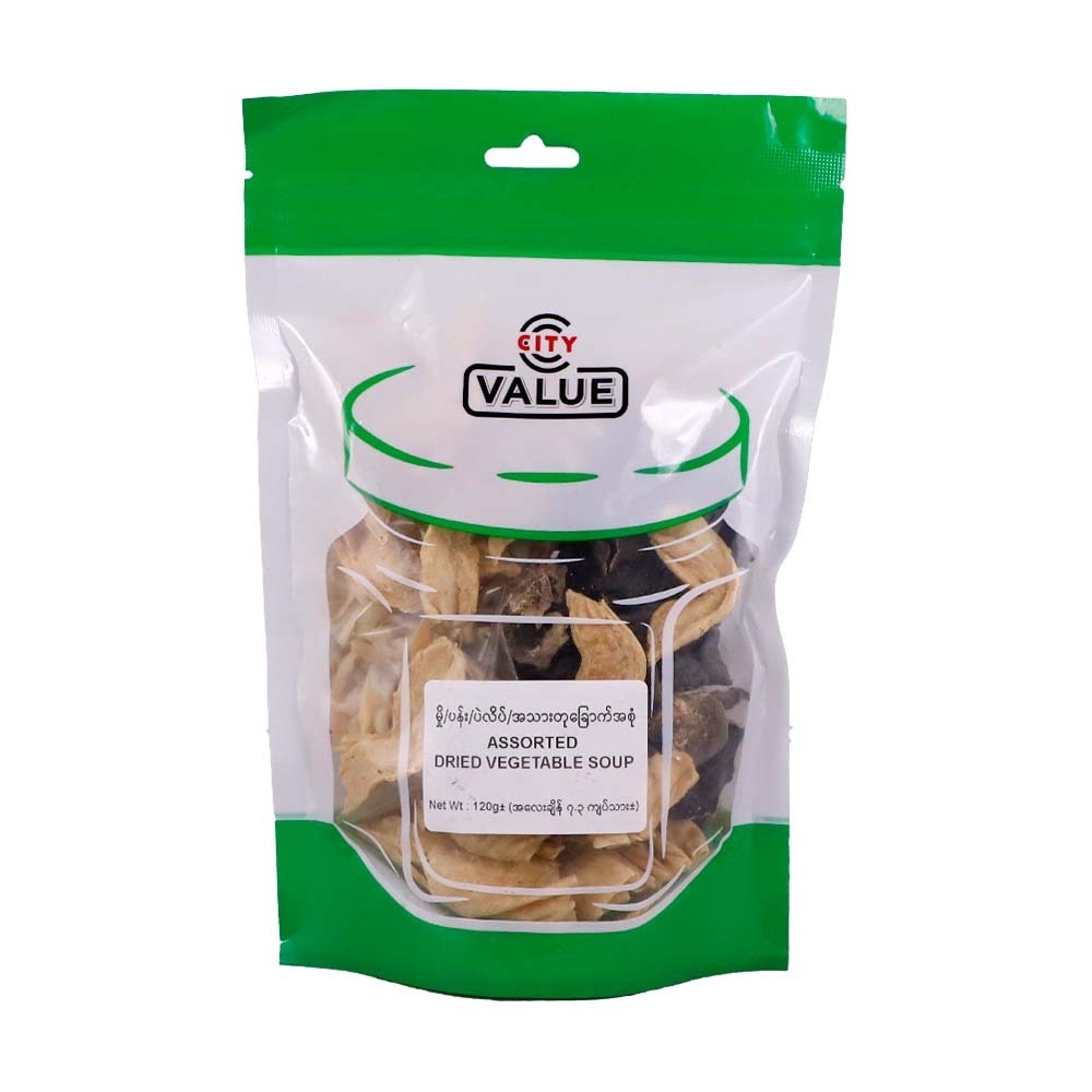 City Value Assorted Dried Vegetable Soup 120G
