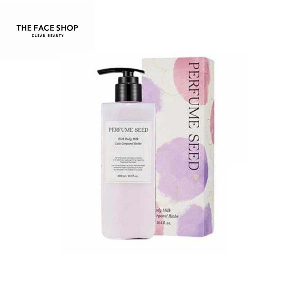 The Face Shop Perfume Seed Rich Body Milk 300ML 8801051270853