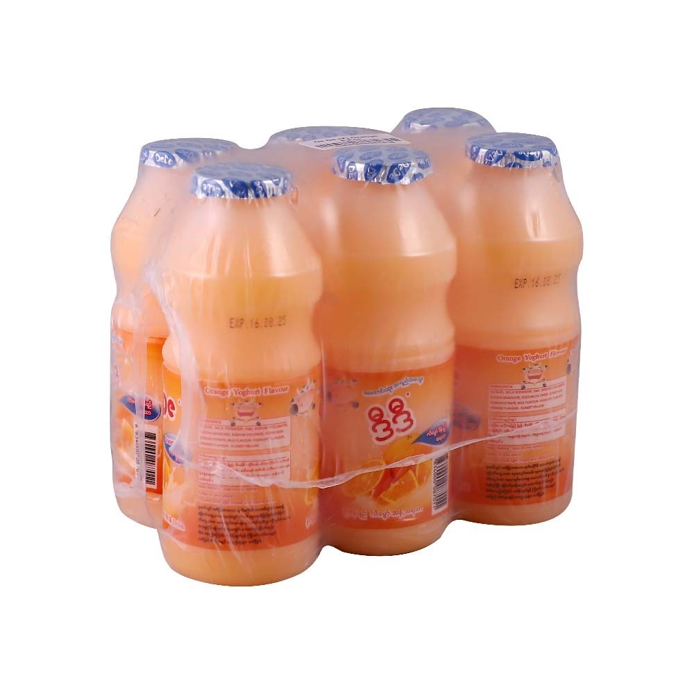 Dede Yoghurt Orange 200MLx6PCS