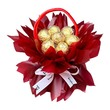 Chocolate Ball 7PCS Basket (Red)
