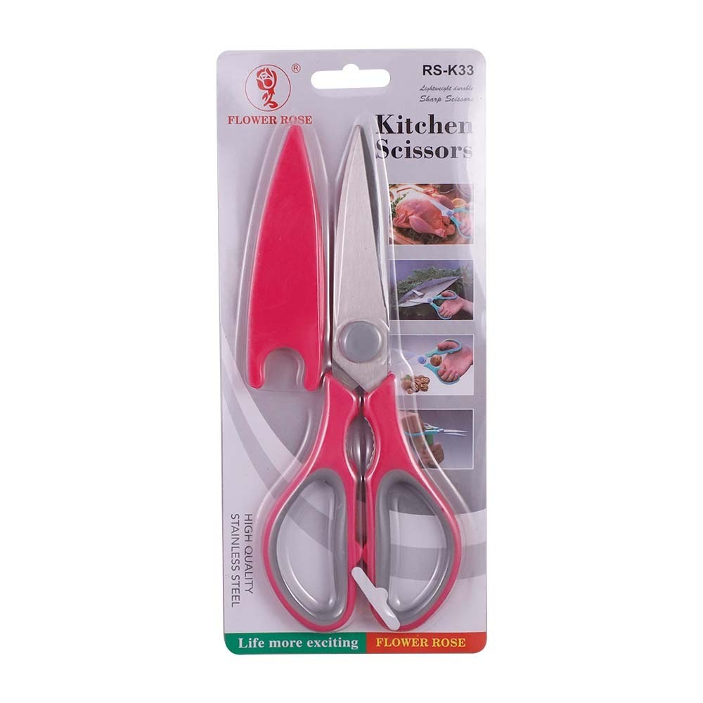 Flower Rose Kitchen Scissors RS-K33