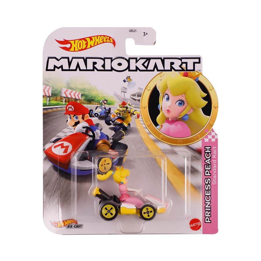 Hot Wheels Mario Kart Replica Asst-GBG25