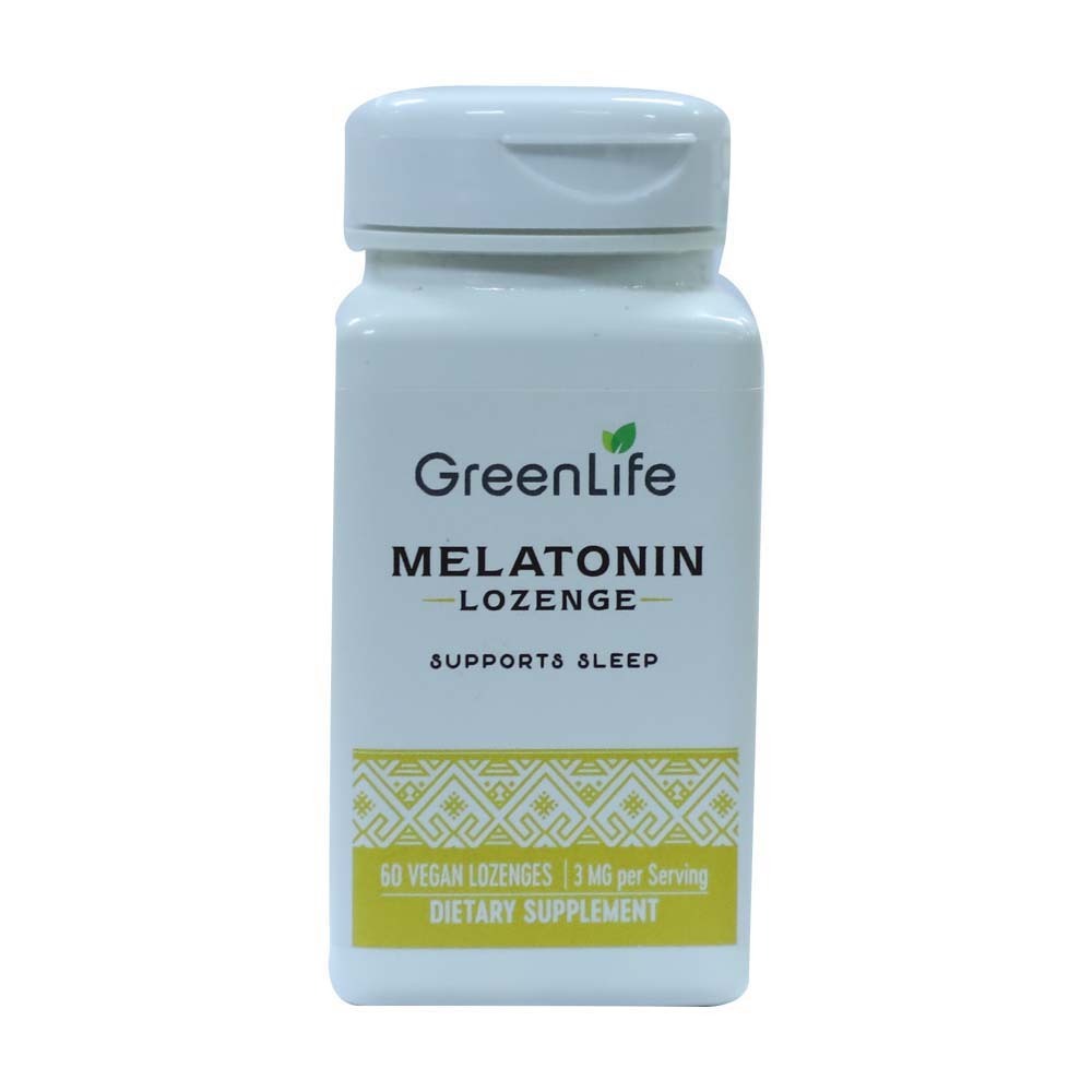 Green Life Melatonin 3MG Lozenge 60PCS