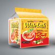 Wah Lah Inst Noodle Shrimp Sour & Spicy Soup 60Gx5