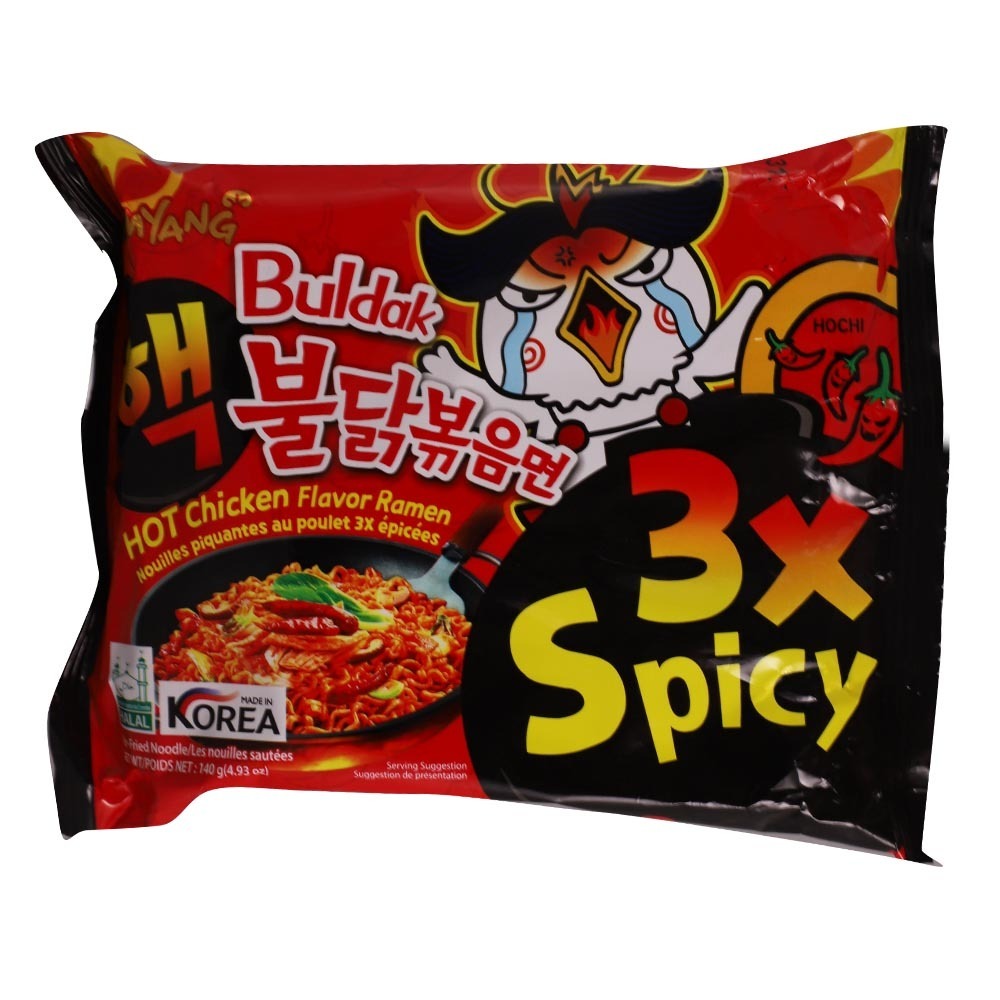 Samyang Ramen Hot Chicken 3Xspicy Bag 140G