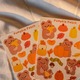 Jourcole  Pumpkin Patch Sticker 1 Sheet  4x5inches JC0006