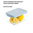 Tritan Hokkaido Rectangular Food Box 1000Ml HIN.HTCN.1000 (168 x 116 x 91MM)