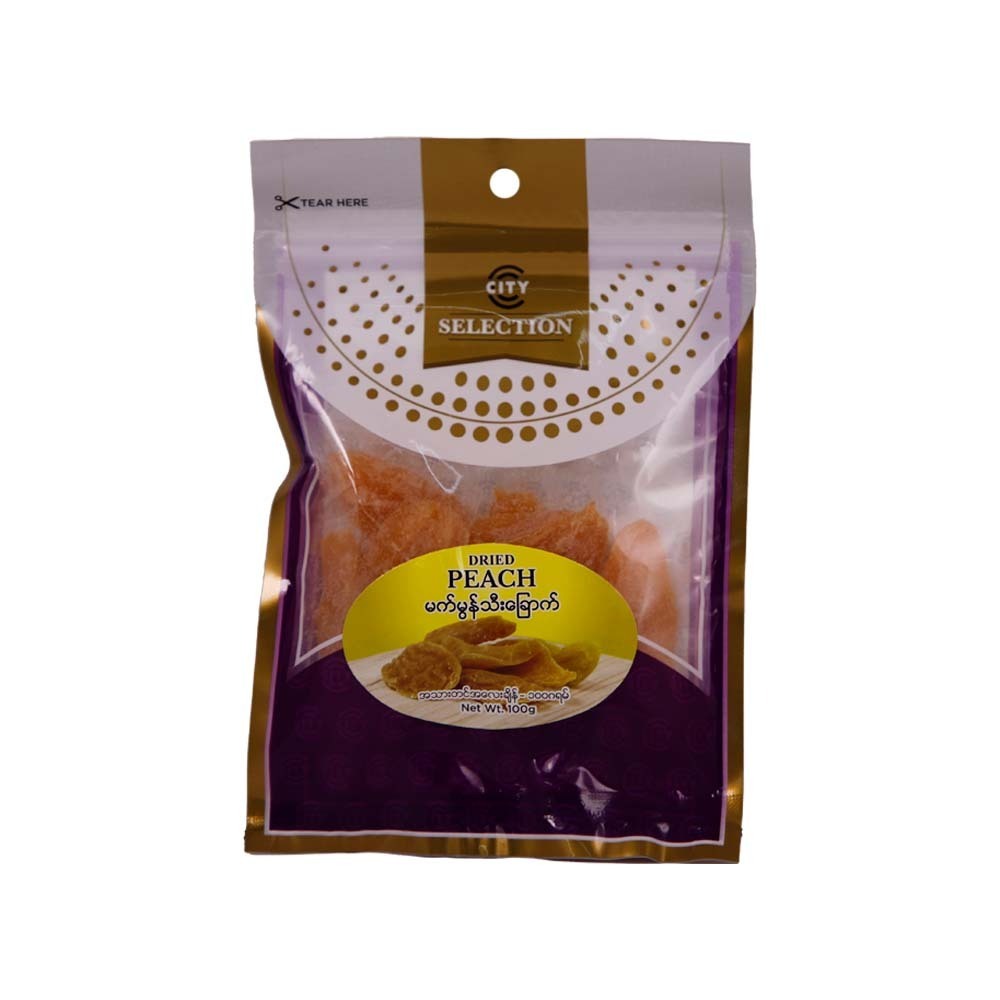 City Selection Dried Peach 100G
