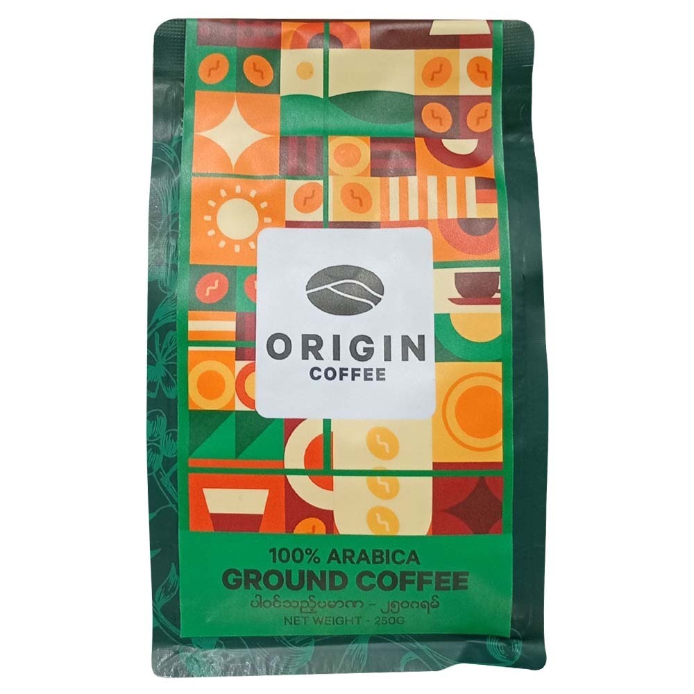 Origin Coffee 100% Arabica Ground Coffee 250G