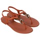 Grendha Todo Dia Sand Ad Sandal (No-9) Brown Tile 119037BD86409