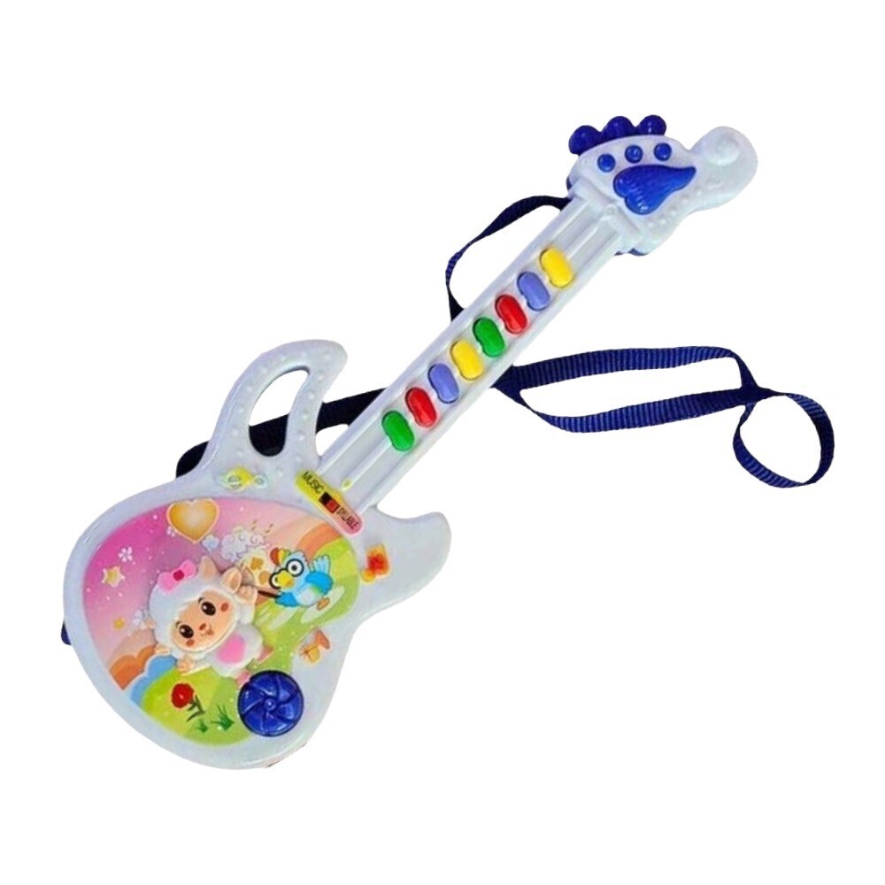 Baby Cele Flash-Light Melody Toy Guitar Guitar (Big) Dark Blue 11326