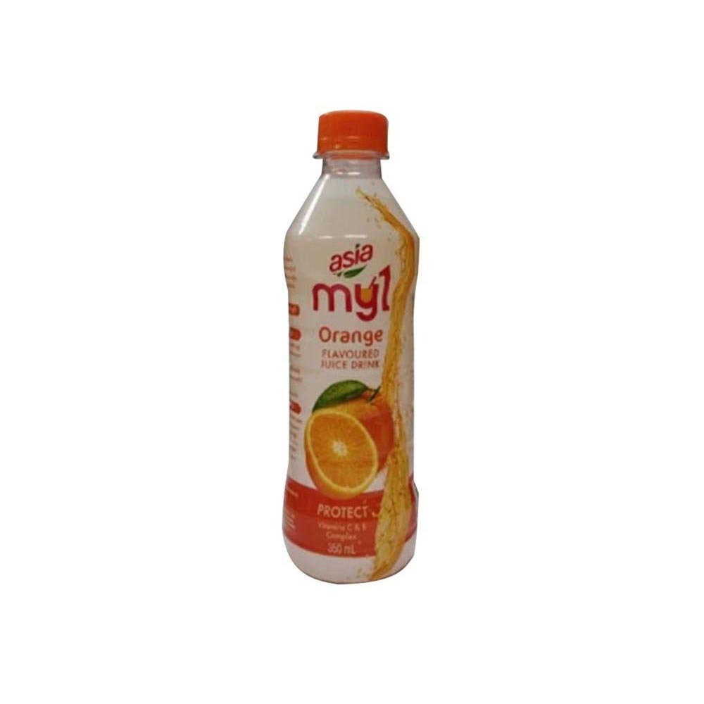 Asia My1 Orange Juice 350ML (Bot)