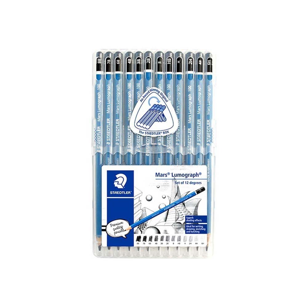 Staedtler Lumograph Pencil 12PCS