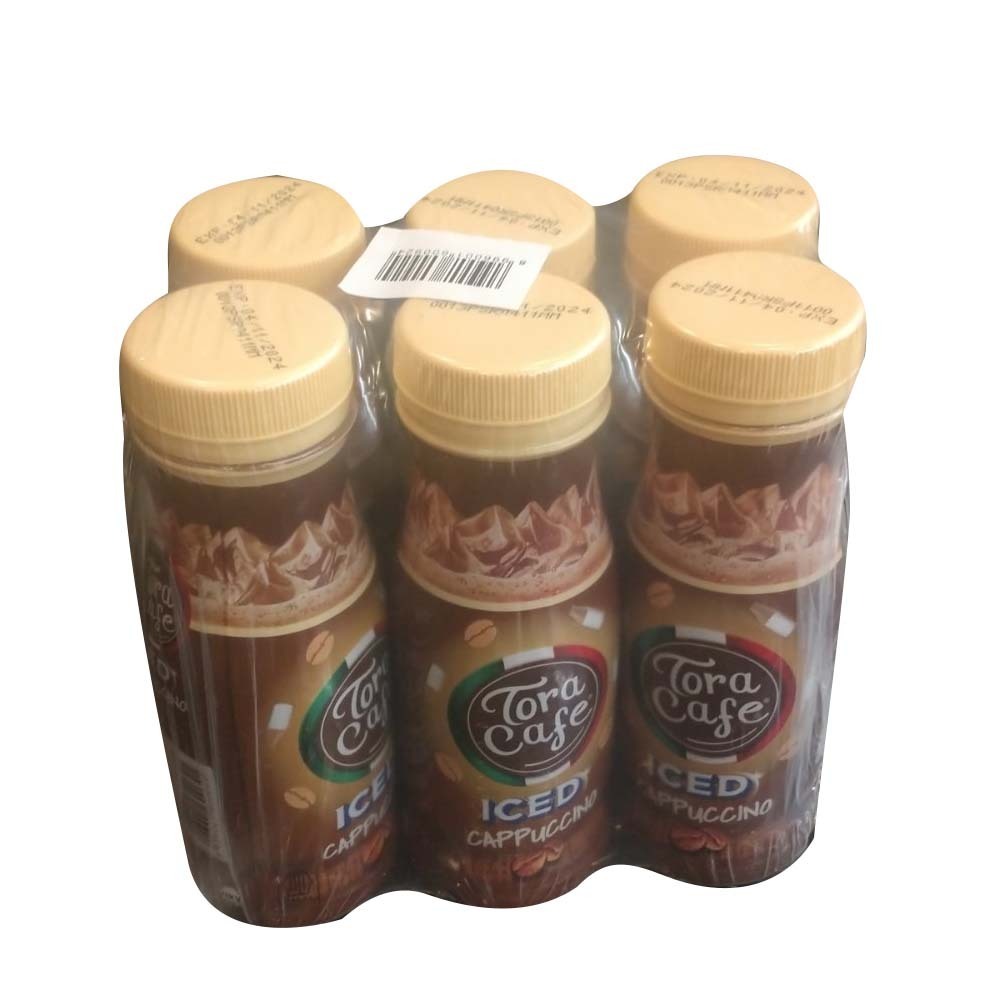 Tora Cafe Iced Cappuccino Ready Drink Coffee 180MLx6PCS