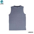 Max & Mia Men Sport Sleeveless Shirt LBB003 Gray Strike Large
