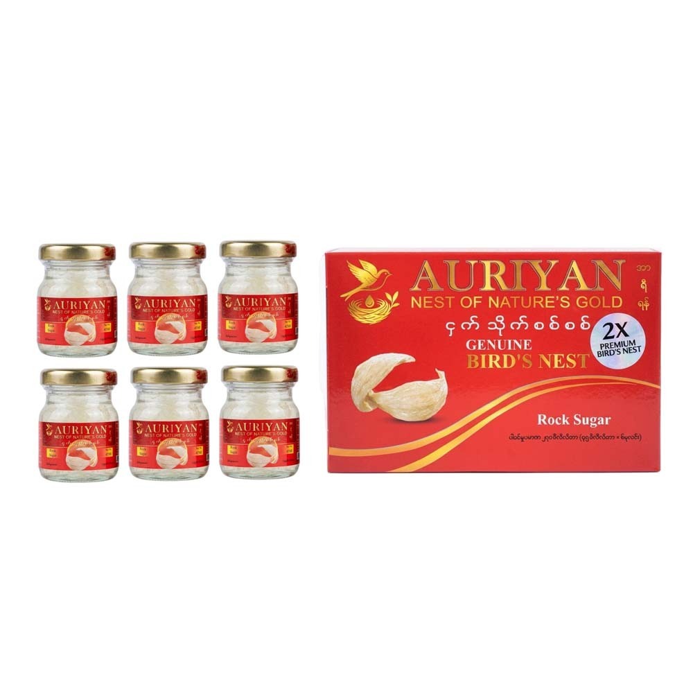 Auriyan Bird's Nest Rock Sugar (45ML x 6PCS)