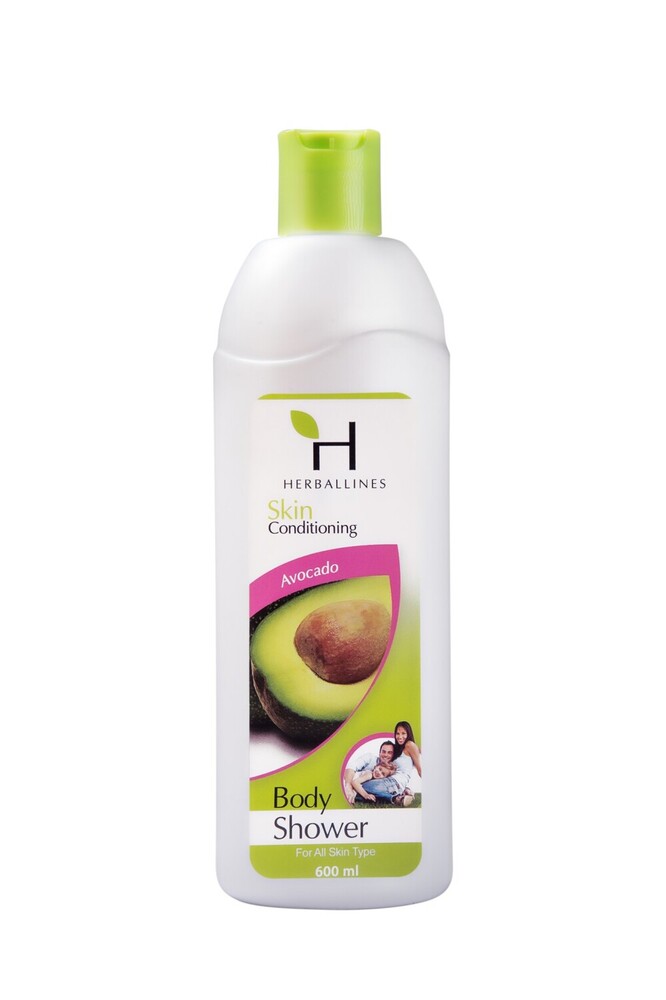 Herballines Skin Conditioning Body Shower 600ML (Avocado)