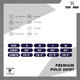 Tee Ray Premium Polo Shirt NDPS-11-LOGO (M)