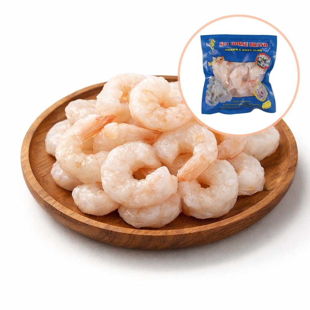 Sea Horse White Prawn 250G (IQF-20-30)
