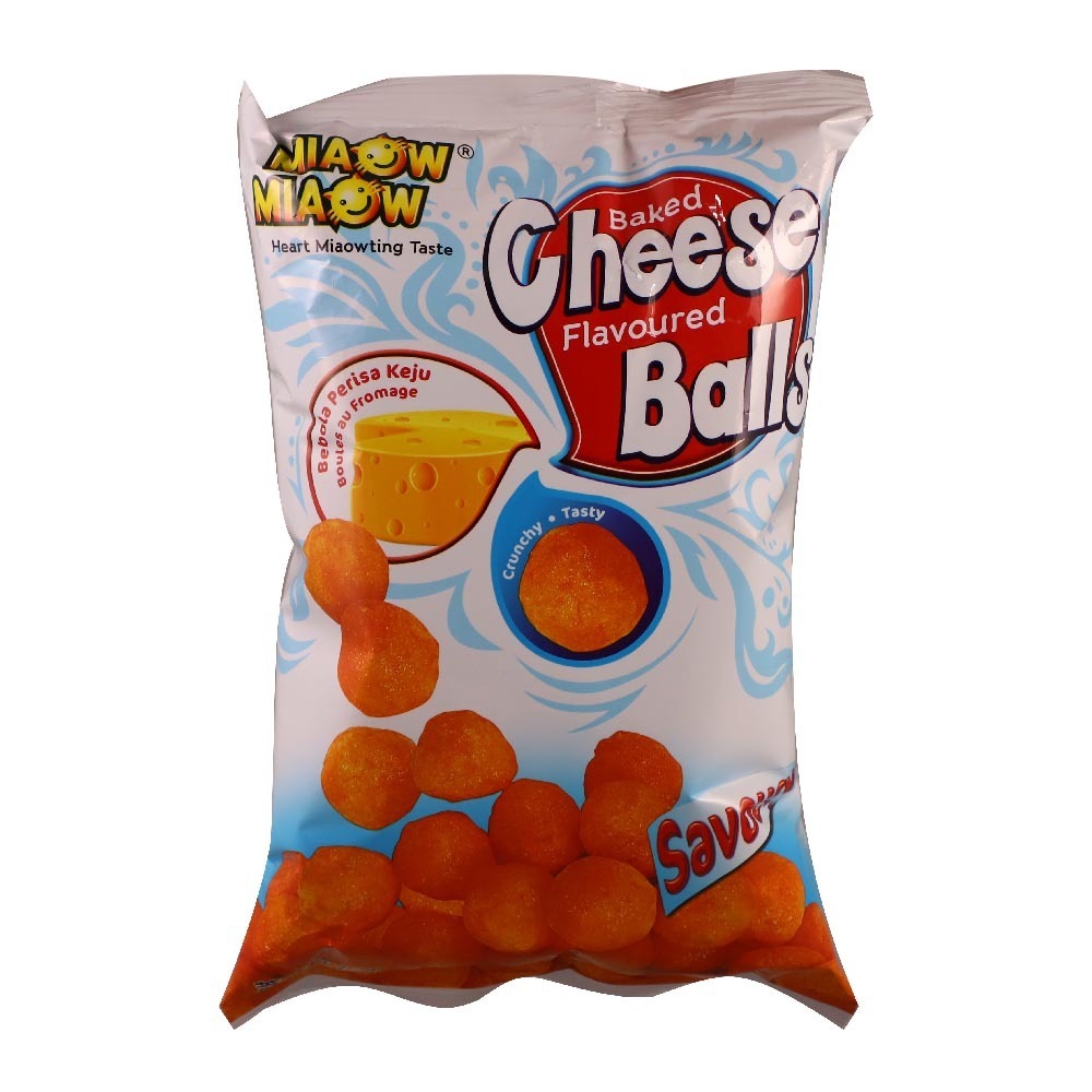 Miaow Miaow Cheese Balls 60G