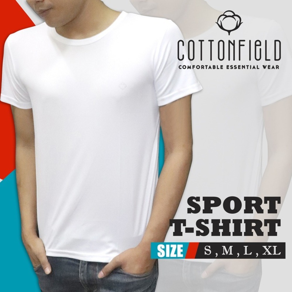 Cottonfield Men Short Sleeve Sport T-shirt C99 (Medium)