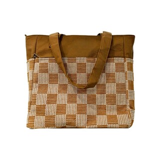 Konoko Pocket Tote Bag Large  (Gray)