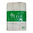Livi Small Bathroom Tissue 2Ply 24 Rolls