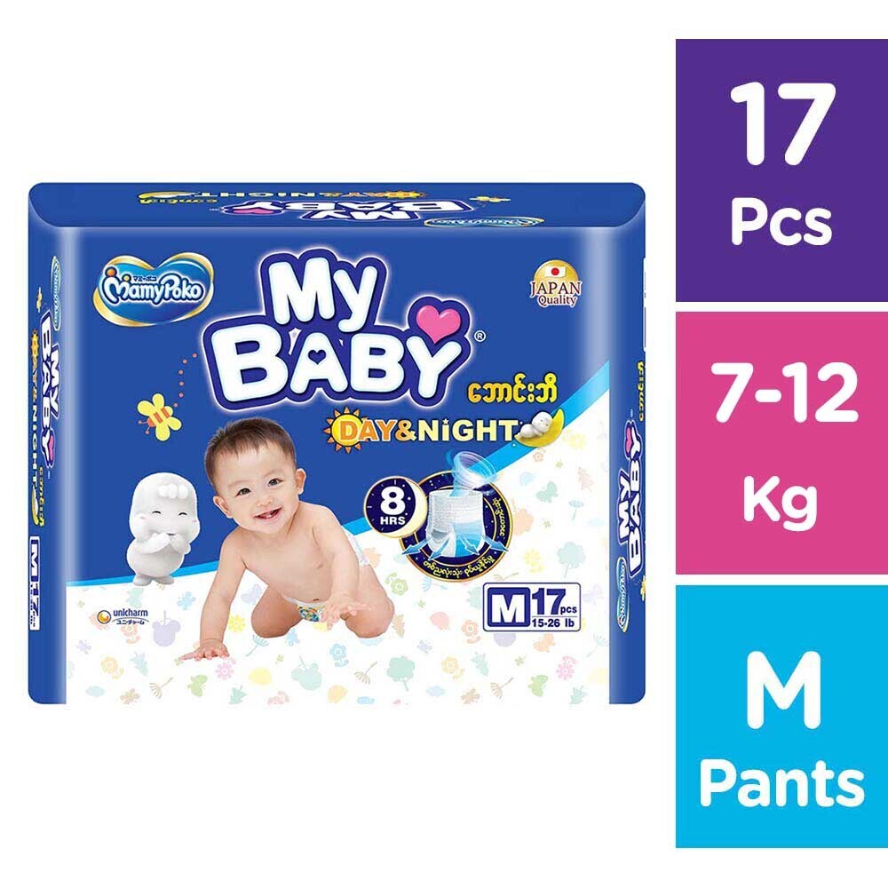 Mybaby Baby Diaper Pants 20PCS (Size-M)