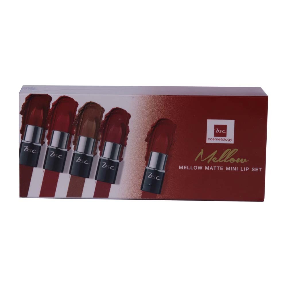 BSC Mellow Matte Mini Lip Set SbXXMSP 1G x 5
