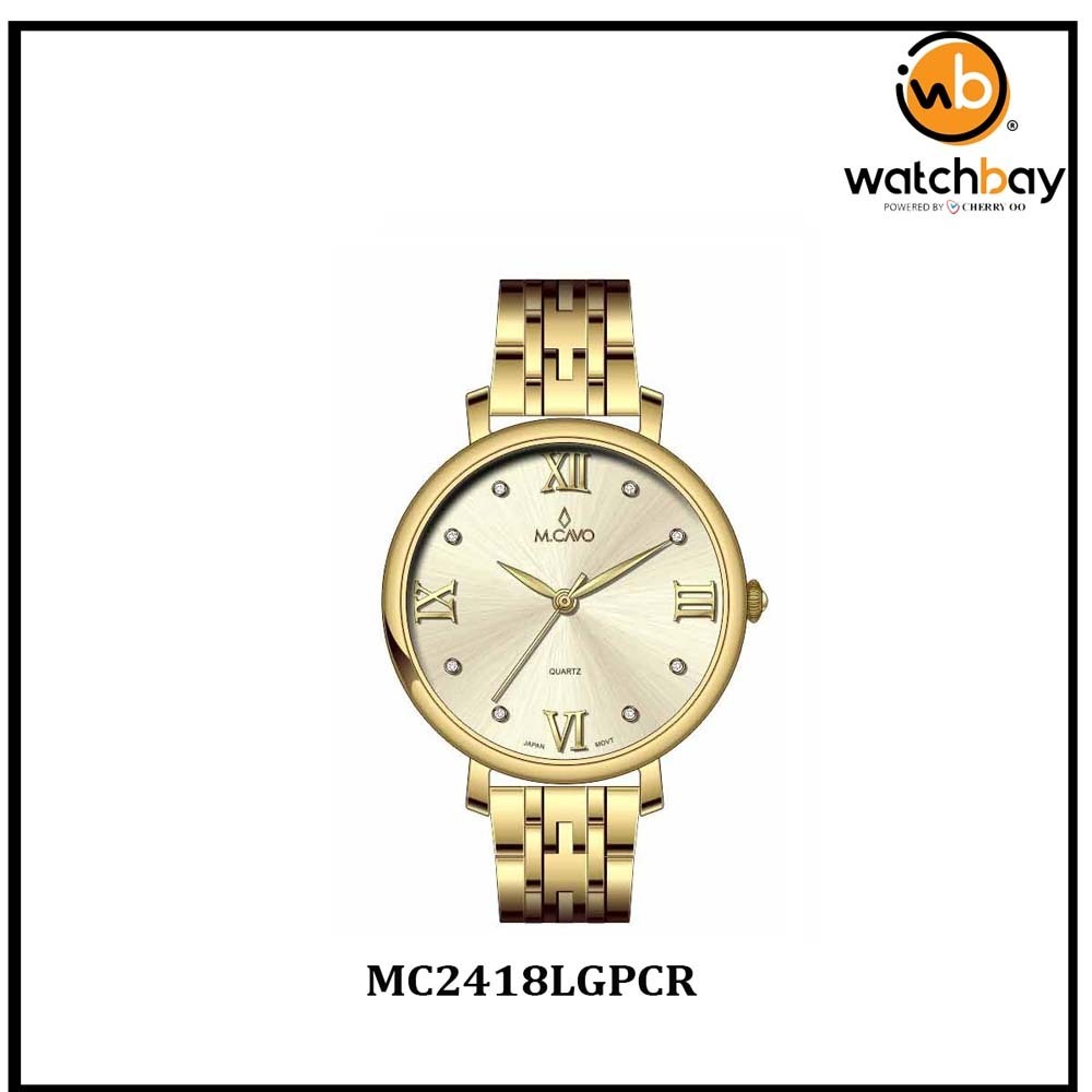 M.Cavo Women Watch MC2418LGPCR_Cherry Oo