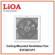 LiOA Ventilation Fan White EVF20CUT1