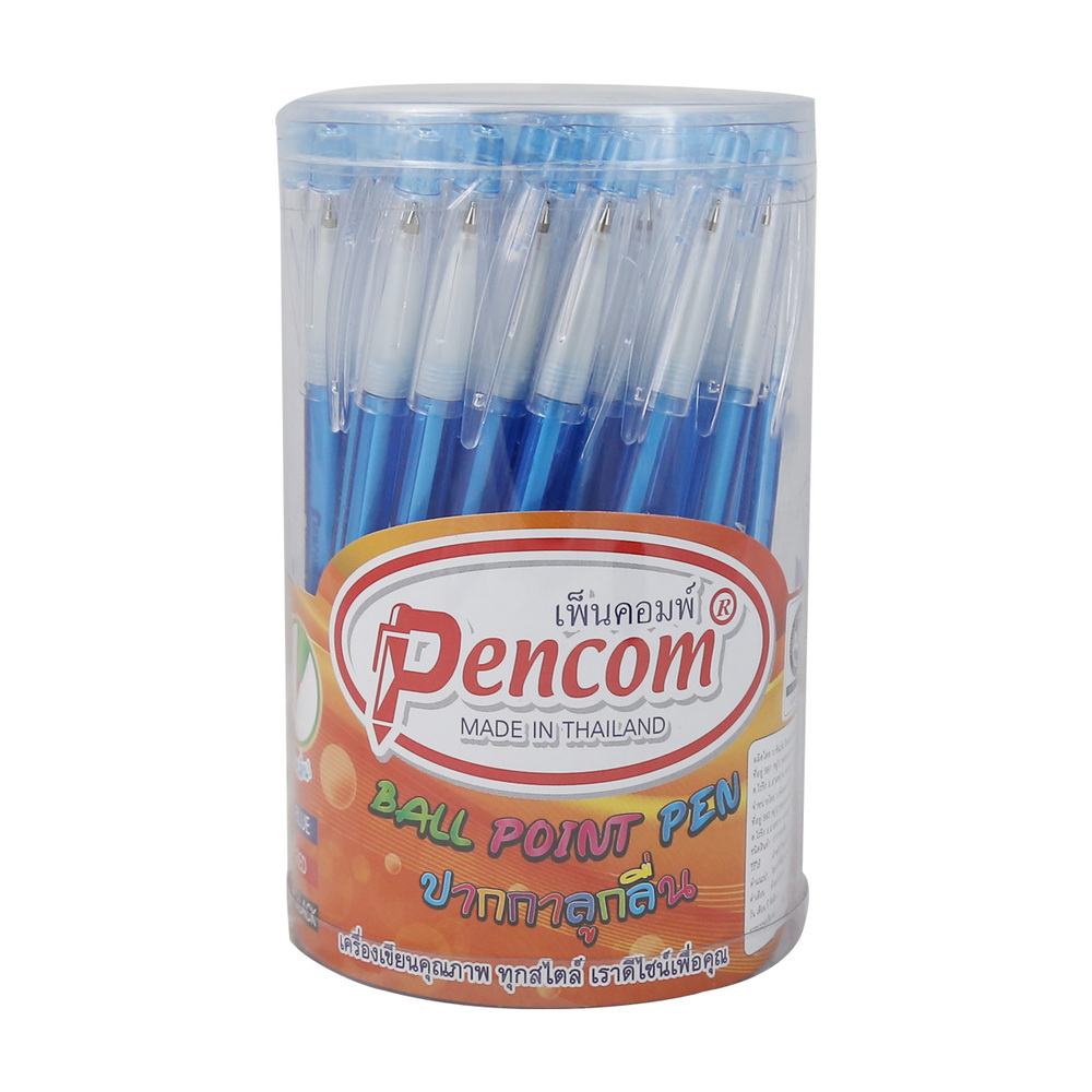 Pencom Ball Pen 50PCS P-4 (Blue)