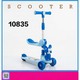 Baby Cele 2-in-1 Kids Scooter with Adjustable Seat 10835 Blue
