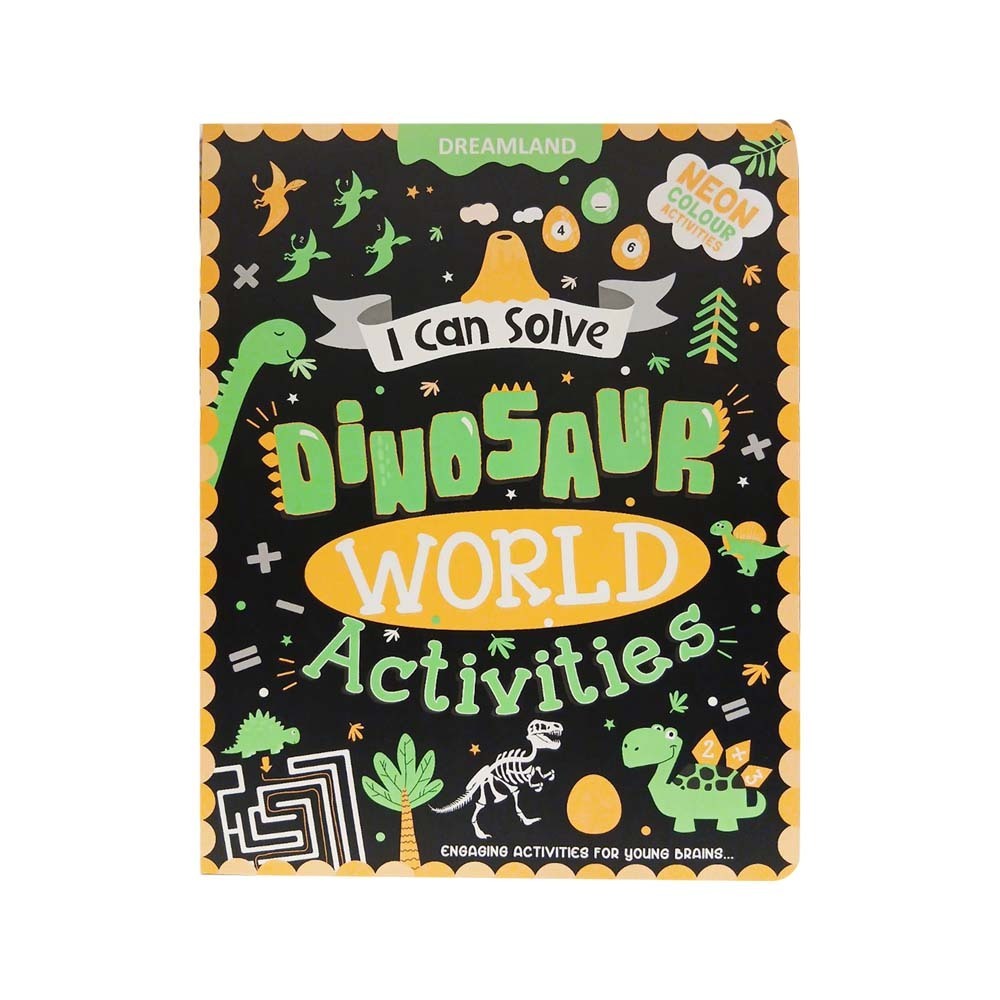 I Can Solve Dinosaur World Activities