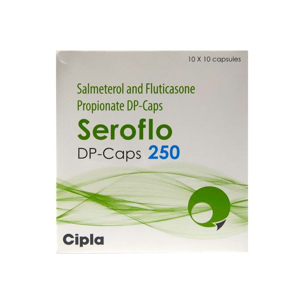 Seroflo Salmeterol & Fluticasone Dp-Caps 250Mcg 10PCS
