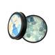 Moon Magic Sea Salt Sage Aquamarine (Throat Chakra) Crystal Candle